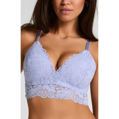 Hunkemoller Hunkemöller Andrea Wirefree Bralette In Blue