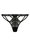 Hunkemoller Hunkemöller Anna Thong In Black