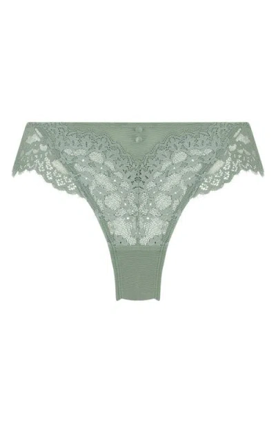 Hunkemoller Hunkemöller Daisy Brazilian Panties In Green