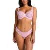 Hunkemoller Daisy Non-padded Underwired Bra In Pink