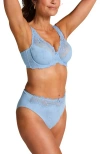 Hunkemoller Hunkemöller Diva High Knickers In Blue