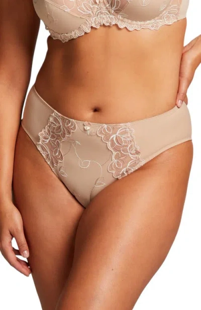 Hunkemoller Hunkemöller Diva High Knickers In Neutral