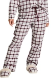 Hunkemoller Hunkemöller Flannel Pyjama Pants In Red