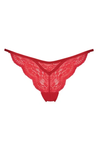 Hunkemoller Hunkemöller Isabelle G-string In Tango Red