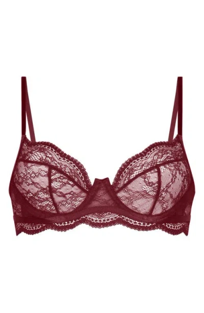 Hunkemoller Hunkemöller Isabelle Underwire Bra In Tibetan Red