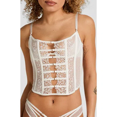 Hunkemoller Hunkemöller Kristina Up Underwire Bustier In White