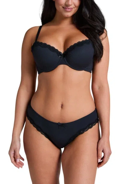 Hunkemoller Hunkemöller Lola Brazilian In Black