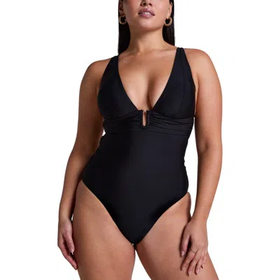Hunkemoller Hunkemöller Luna Shaping Swimsuit In Black