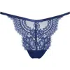 Hunkemoller Hunkemöller Mabel G-string In Blue