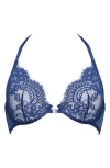 Hunkemoller Hunkemöller Mabel Underwire Lace Bra In Blue