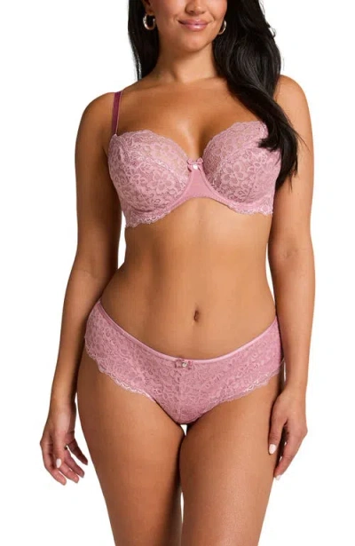 Hunkemoller Hunkemöller Marine Brazilian In Pink