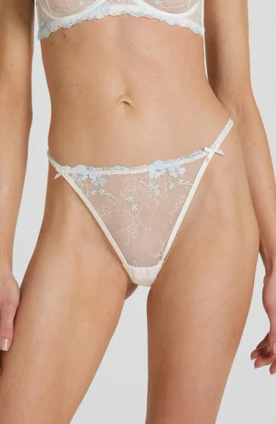 Hunkemoller Hunkemöller Peonie Lace Thong In White