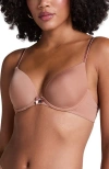 Hunkemoller Hunkemöller Plunge Padded Underwired Bra In Brown