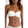Hunkemoller Hunkemöller Posie Lace Padded Underwire Bra In White