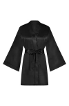 Hunkemoller Hunkemöller Satin Wrap In Black