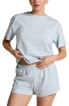 Hunkemoller Hunkemöller T-shirt And Short Pyjama Set In Blue