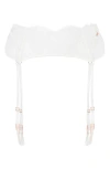 Hunkemoller Hunkemöller Tiah Lace Garter Belt In White