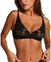 Hunkemoller Ingrid Non Padded Underwired Bra In Black