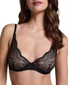 Hunkemoller Isabelle Non-padded Underwired Bra In Black