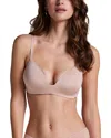 Hunkemoller Mona Padded Non-underwired Bra In Neutral