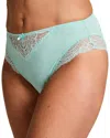 Hunkemoller Sophie High Knickers In Green
