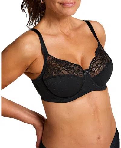 Hunkemoller Sophie Non-padded Underwired Bra In Black
