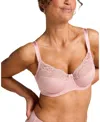 Hunkemoller Sophie Non-padded Underwired Bra In Pink