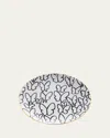 Hunt Slonem Butterfly Ceramic Dinner Plate In Multi
