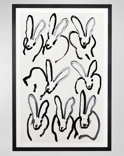 Hunt Slonem Day Party Limited Edition Hand-embellished Print In Multi