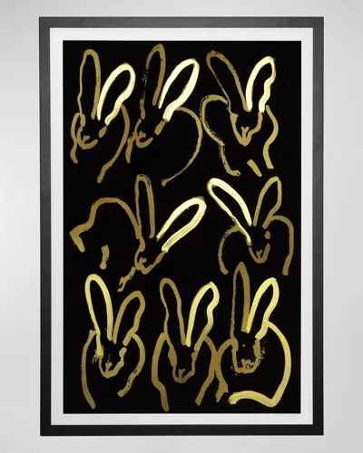 Hunt Slonem Night Party Limited Edition Hand-embellished Print