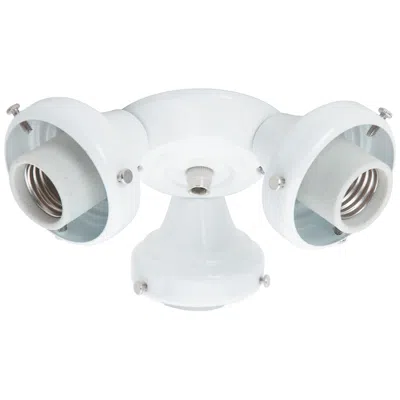 Hunter 3 Light Accessory Fitter White