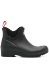 Hunter 30mm Logo-patch Ankle Rain Boots