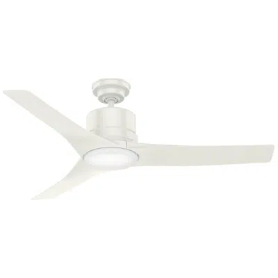 Hunter 52" Casablanca Piston Fresh White Led Ceiling Fan