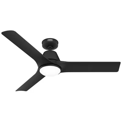 Hunter 52"  Aeronaut Matte Black Led Smart Ceiling Fan