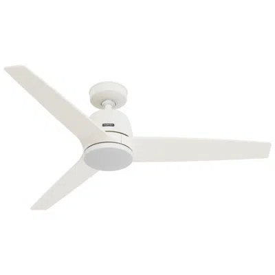 Hunter 52"  Malden 3-blade Matte White Led Ceiling Fan With Remote