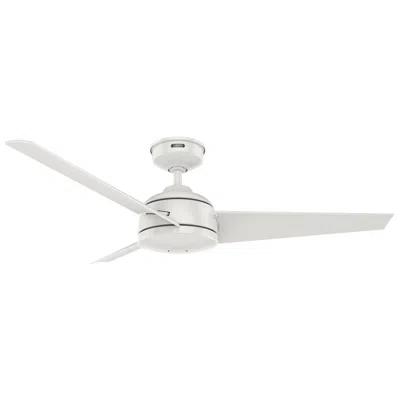 Hunter 52"  Trimaran Fresh White Weathermax Fan With Wall Control