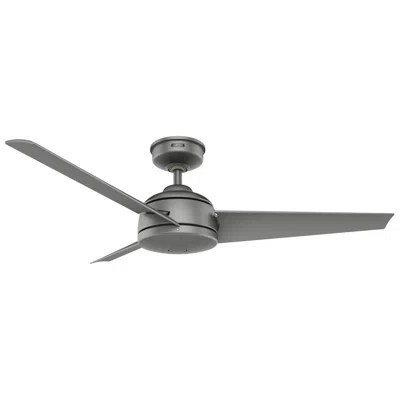 Hunter 52"  Trimaran Silver Wet Rated Weathermax Fan With Wall Control In Gray