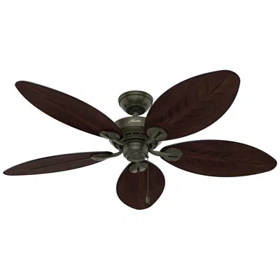 Hunter 54"  Bayview Indoor-outdoor 5-blade Pull Chain Ceiling Fan