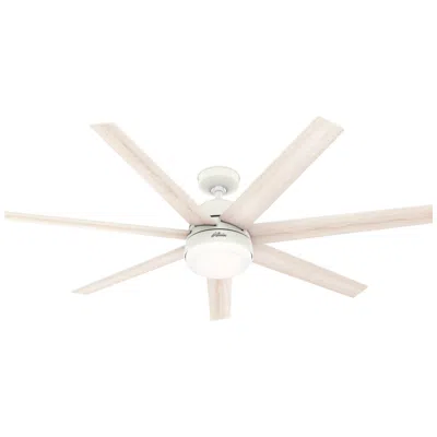 Hunter 60"  Phenomenon Matte White Led Smart Ceiling Fan