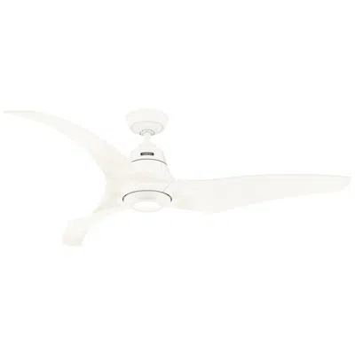 Hunter 60 Inch Arwen Energy Star Matte White Damp Rated Ceiling Fan
