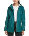 Hunter Abbey Rain Jacket In Blue