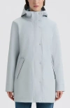 Hunter Acacia Rubberized Water-repellent Rain Jacket In Animal Print