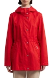 Hunter Adela Classic Waterproof Rain Jacket In Red