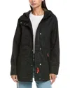 Hunter Adela Rain Jacket In Black