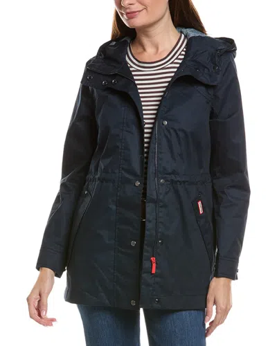 Hunter Adela Waterproof Classic Rain Jacket In Blue