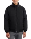 Hunter Albion Water Resistant Bomber Jacket In Black