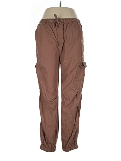 Pre-owned Hunter & Brown Cargo Pants In Brown