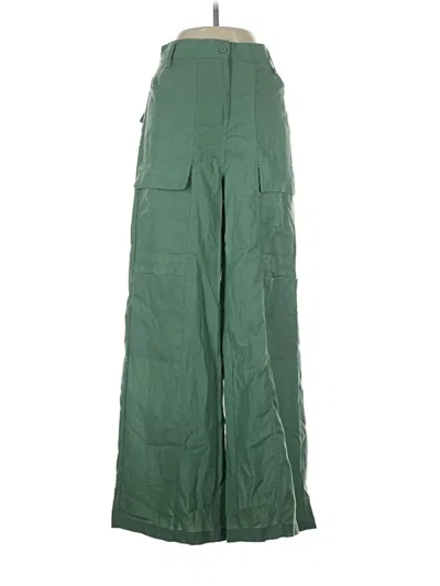 Pre-owned Hunter & Brown Cargo Pants In Green