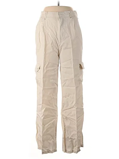Pre-owned Hunter & Brown Cargo Pants In Ivory