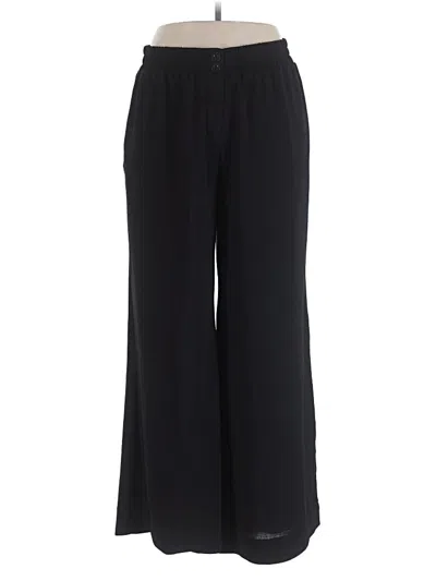 Pre-owned Hunter & Brown Casual Pants In Black